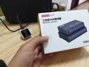 西普莱 USB3.0拓展坞分线器高速7口HUB工业级A-173(1.4米)集线器电脑延长线扩展坞转单口1A带电源充电 实拍图
