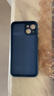 英悦 适用苹果13手机壳iPhone13Pro Max液态硅胶Mini软壳镜头全包防摔超薄保护套 苹果13【海蓝色】液态硅胶·肌肤手感·配钢化膜 实拍图