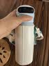 MIKAPU指纹水杯解锁指纹保温杯智能高颜值细长款大容量 天蓝色600ml+杯套【智能蓝牙版+316L不锈钢】 实拍图
