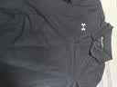 安德玛（Under Armour）短袖POLO衫男夏季休闲宽松透气快干运动高尔夫商务翻领上衣 黑色  实拍图