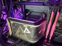 微星（MSI）超神MEG CORELIQUID E15 360一体式CPU水冷散热器6.67英寸AMOLED曲面屏幕/独立MCU/支持9800X3D 实拍图