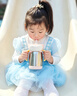 FGA富光儿童节学饮保温杯婴幼儿小月龄宝宝泡奶纯钛水杯子防呛吸管粉 实拍图