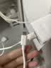 施奈登 数据线5A适用于Type-C/苹果快充闪电充电线t-c安卓电源线通用华为荣耀苹果ipad小米  【苹果白色】5A快充线 实拍图
