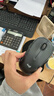 罗技（Logitech）M221 轻音鼠标 无线鼠标 办公鼠标 对称鼠标 带无线微型接收器 米白色 实拍图