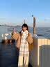 猫人围巾女冬季披肩羊毛格子秋冬女生围脖女友新年七夕节生日礼物礼盒 实拍图