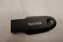 闪迪（SanDisk）128GB USB3.2 U盘 CZ550黑色 读速100MB/s 安全加密 数据恢复 学习办公电脑车载 高速大容量优盘 实拍图