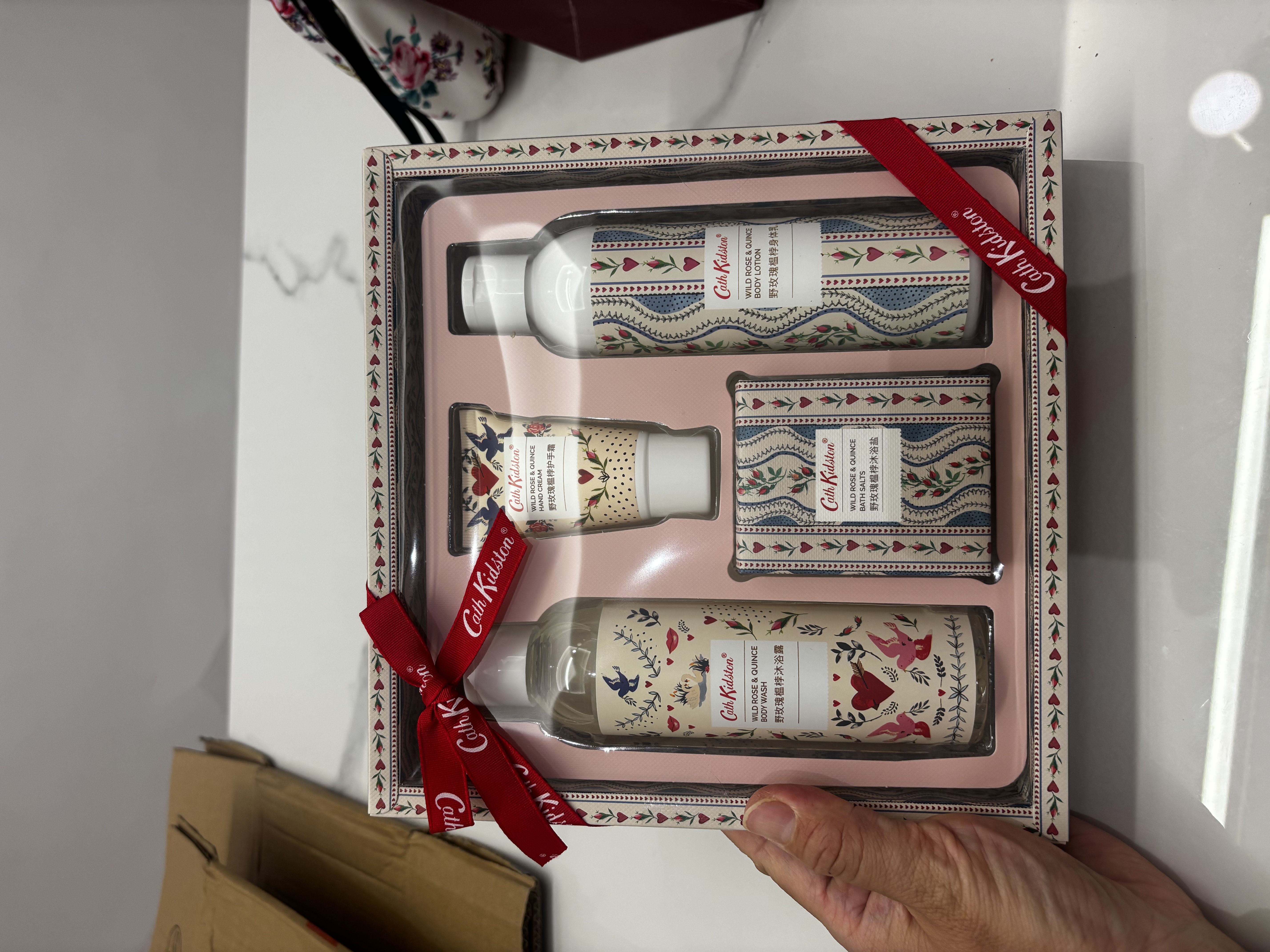 CATH KIDSTON香氛护肤礼盒身体乳护手霜沐浴露盐送老师女生日伴手礼中秋节礼物 实拍图