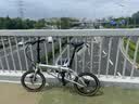 大行（DAHON）K3plus折叠自行车超轻铝合金16英寸9速城市碟刹通勤车KAA693 银色【349轮组】 实拍图
