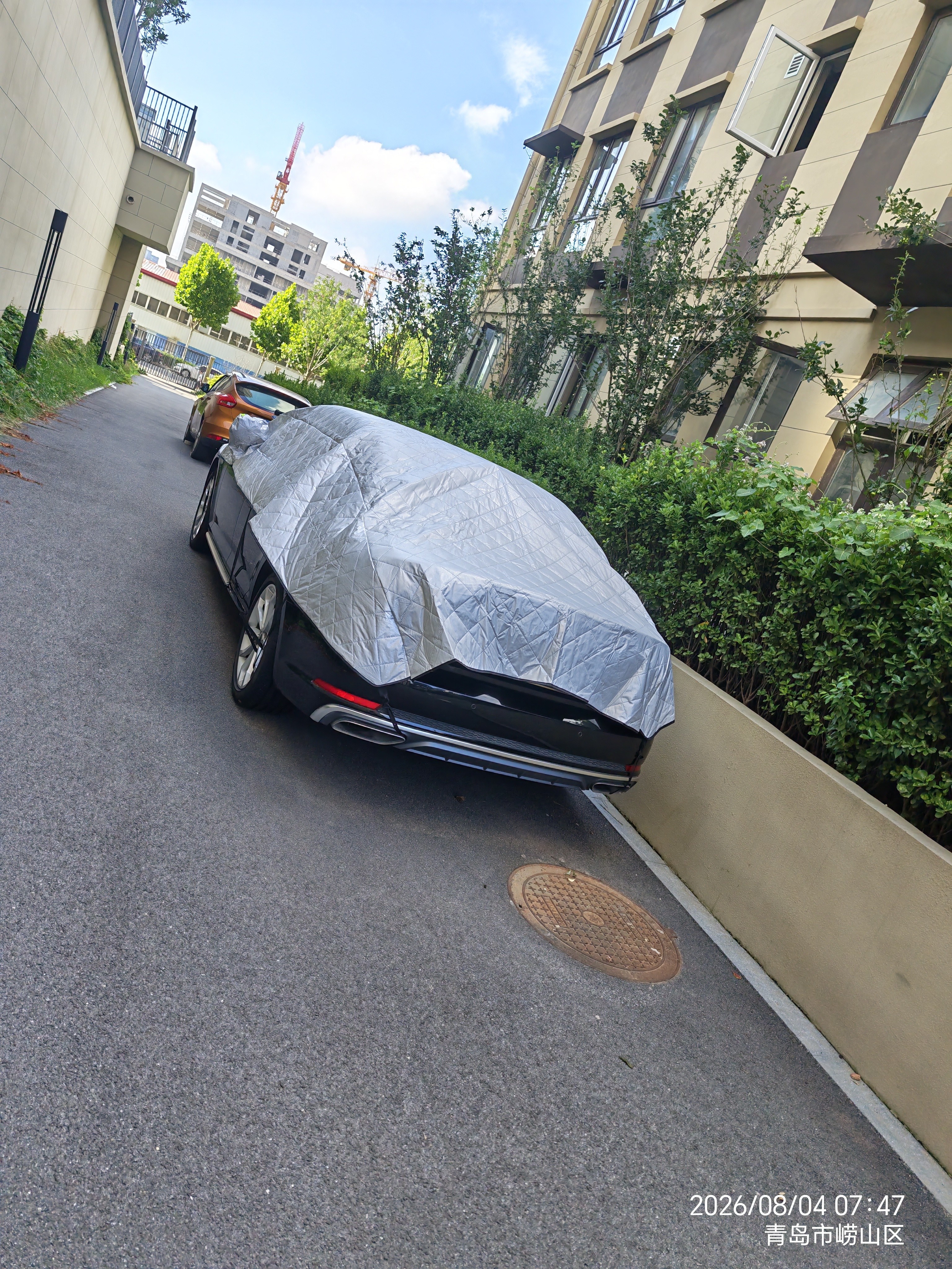 TOKUSET汽车防晒隔热遮阳挡前挡风玻璃侧窗车窗板车衣车罩车子太阳挡小车 实拍图
