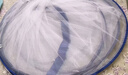 艾薇 蚊帐家用 婴儿防摔 蒙古包蚊帐 单开门 1.5米 深蓝色【免安装】 实拍图