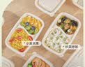 特美居（temeiju）一次性餐盒饭盒带盖打包可微波加厚玉米淀粉露营餐具1000型*6套 实拍图