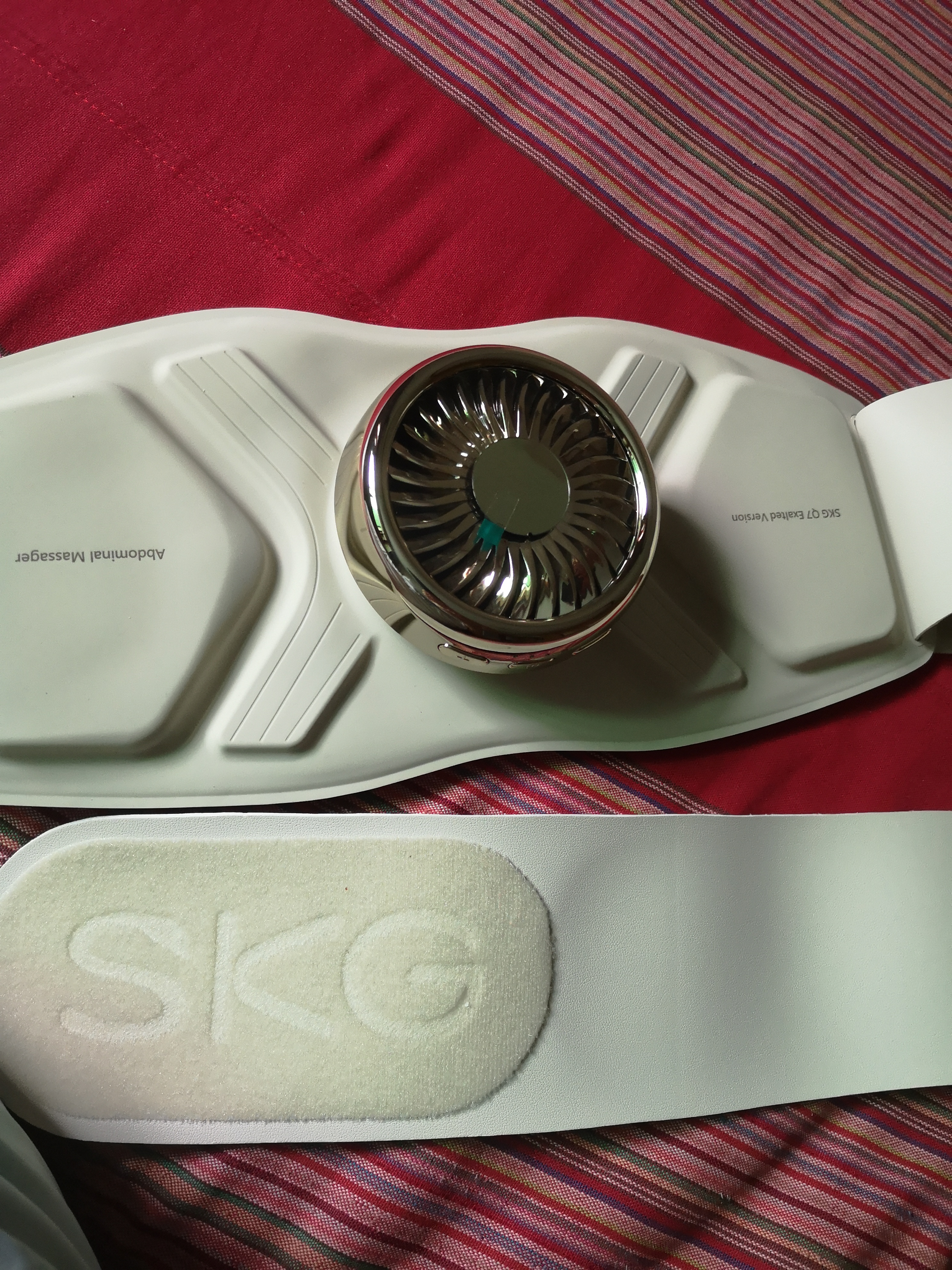SKG腰部按摩器Q7Ultra健腹仪腰带揉腹仪甩腹机燃腹部脂肪脉冲热敷暖肚子三伏暴汗按摩仪 礼物送男女友 【物理甩动】Q7健腹仪 实拍图