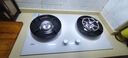 海尔（Haier）【咨询客服购新款定时灶】燃气灶5.2kw天然气双灶台嵌两用 白色面板烟灶联动 68%高热效BEC(天) 实拍图