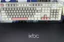 ikbcC210机械键盘有线机械键盘108键 电竞游戏键盘办公打字手感好樱桃键盘 时光灰红轴有线 实拍图