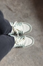 adidas ENTRAP美式校园风运动鞋少年感复古篮球风板鞋阿迪达斯 汉玉白/岩层橄榄绿/银灰绿   39 实拍图