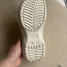 卡骆驰（CROCS）新款厚底云朵洞洞鞋送女友礼物206750 骨白色 38 -39 实拍图