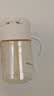 皇宠儿童牛奶杯一岁以上学饮水杯弹盖吸管杯直饮奶瓶330ml+背带 实拍图