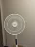美的（Midea）【品质推荐】七叶轻音柔风电风扇/家用省电落地扇/台式电扇/广角摇头节能宿舍小型风扇 SAE35CA 实拍图