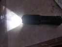 【已售300万】LED高亮手电变焦远射高续航户外可充电便携式手电筒 黑色 【旗舰款】爆亮变焦 800毫安 实拍图