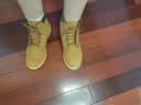 添柏岚（Timberland）官方踢不烂女鞋大黄靴马丁靴户外防水偏小|8168R 8168RW/小麦色 TB1 仅批次不同 38.5 鞋内长：24.5CM 偏小推荐拍大半码 实拍图
