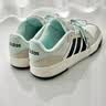 adidas「T头鞋」VL COURT CLASSIC板鞋德训鞋男女阿迪达斯轻运动   蓝色/亮白/树脂黄 (推荐女生选小半码)   38.5 实拍图