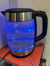 美的（Midea）电水壶热水壶家用高硼硅玻璃1.7L大容量1800W透明暖水壶自动断电泡茶MK-SHJ1722 实拍图
