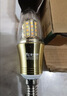 雷士（NVC）E14螺口LED灯泡超亮尖泡9瓦光源节能灯正白光6500K金色5只装 实拍图