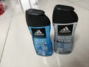 阿迪达斯（adidas）男士沐浴露洗发水洁面三合一 游泳去氯 旅行装小瓶 热情舒缓500ml 实拍图