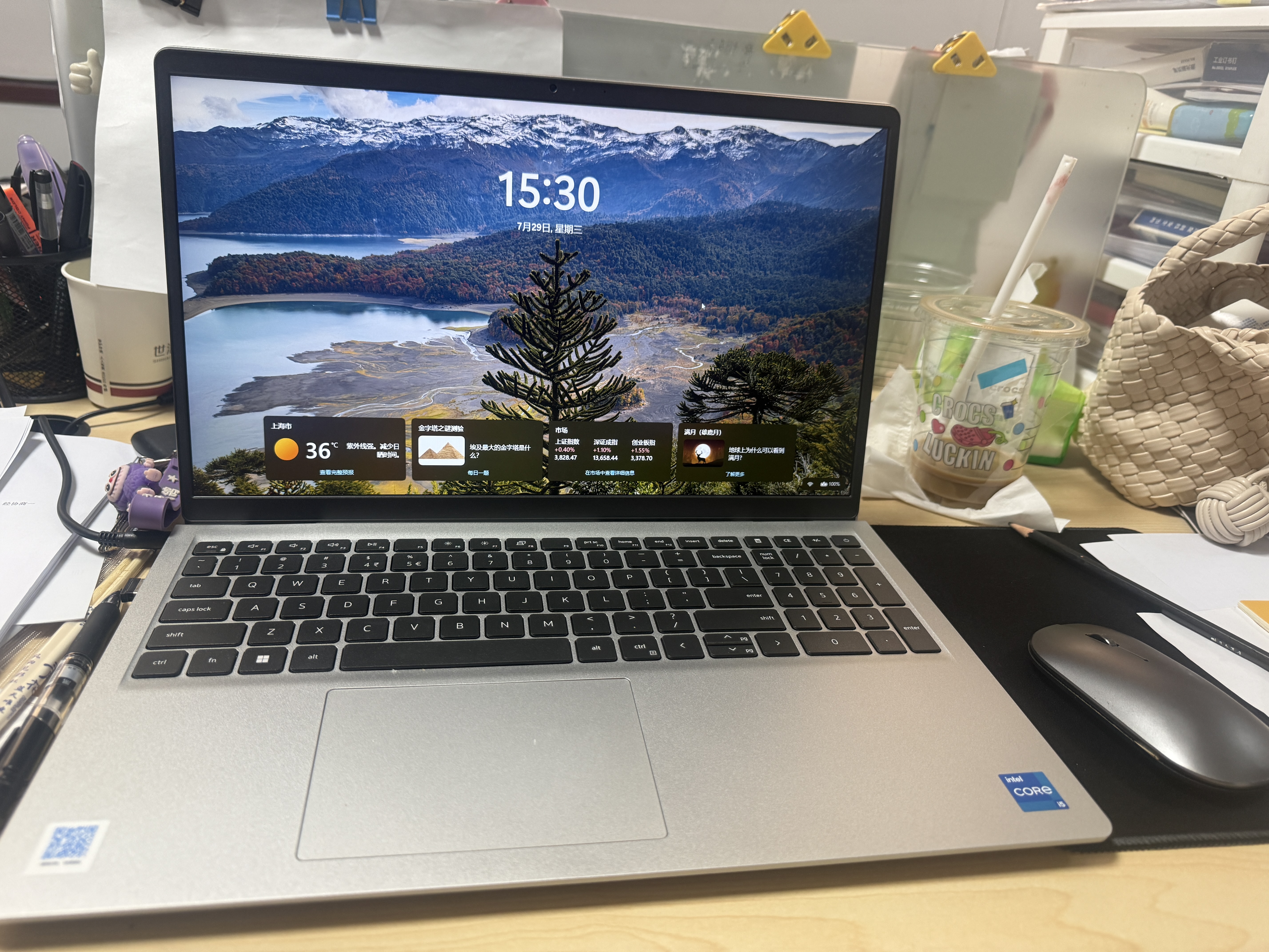 戴尔（DELL） Pro灵越15大屏轻薄本3530升级DC15250 15.6英寸超极本女大学生便携学习办公游戏手提笔记本电脑 15Pro推荐【13代i5 120Hz护眼屏】 16G内存/512G高速 实拍图