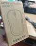 罗技（Logitech）M221 轻音鼠标 无线鼠标 办公鼠标 对称鼠标 带无线微型接收器 米白色 实拍图