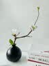 京东鲜花中式复古风黑色陶瓷花瓶客厅桌面茶几仿真玉兰花装饰摆件禅意插花 实拍图