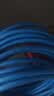 万级超六类网线非屏蔽万兆10米【国标23AWG-0.57mm无氧纯铜芯】CAT6A高速网络工程家装箱线 蓝1-13623 实拍图