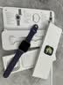 Apple/苹果 Watch S11 智能手表GPS款46毫米银色铝金属表壳雾紫色运动型表带S/M MEVW4CH/B 实拍图