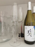 CLITON水晶香槟杯套装 欧式红酒白葡萄酒杯高脚杯一对起泡酒葡萄酒杯2支 实拍图