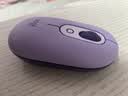 罗技（Logitech）时尚系列 POP MOUSE无线鼠标 蓝牙鼠标 办公鼠标-星暮紫 实拍图