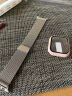 BHO适用apple watch s9保护壳膜一体S8钢化膜套苹果手表iwatch7/6/se2全屏 银色 SE2/6/5/4代【44mm表盘】 实拍图