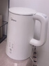 美的（Midea）电热水壶烧水壶养生自动断电保温一体316L母婴级不锈钢 1.5L容量恒温水壶调奶器15X301-PRO 实拍图