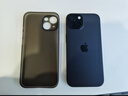 京工智造【纸一样薄】适用苹果15手机壳iPhone15promax超薄磨砂透明简约镜头全包防摔保护套 苹果15【透黑色】超薄磨砂+不沾指纹 +9D防爆膜 实拍图