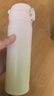 膳魔师（THERMOS）保温杯316L不锈钢大容量水杯儿童男女情侣杯子生日礼物团购 【新色】甜心芭乐 500ml 实拍图