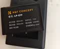 K&F Concept适用LP-E17佳能R10/r8/750d/200d二代/m6/760D/M3M5微单单反电池充电器套装支持原装电池充电 实拍图