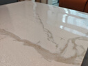 京东京造桌布桌面保护垫食品级防水防油PVC软玻璃餐桌垫2mm磨砂 70*130cm 实拍图