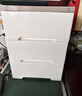 京东京造 简约床头柜卧室小柜子 抽屉式收纳柜塑料加厚储物柜3层 实拍图