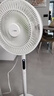美的（Midea）【幸运草安睡1S】直流变频语音遥控电风扇家用卧室静音落地式风扇台式抗菌大风力一级能效节能电扇 实拍图