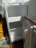 新飞冰箱小型租房用 一级能效冷 藏冷冻两用1-2人家用小冰箱 出租房双门电冰箱办公室两门 26年升级 58A一级能效【高性价比】银 实拍图