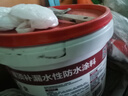 雨虹防水可外露水性沥青涂料 防水涂料屋顶 屋面防水补漏材料 黑色5KG 实拍图