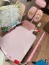 猫太子护栏坐姿矫正器儿童防低头写字矫正器小学生保护近视弯腰驼背幼儿姿势学习纠正坐读写桌面款神器粉 实拍图
