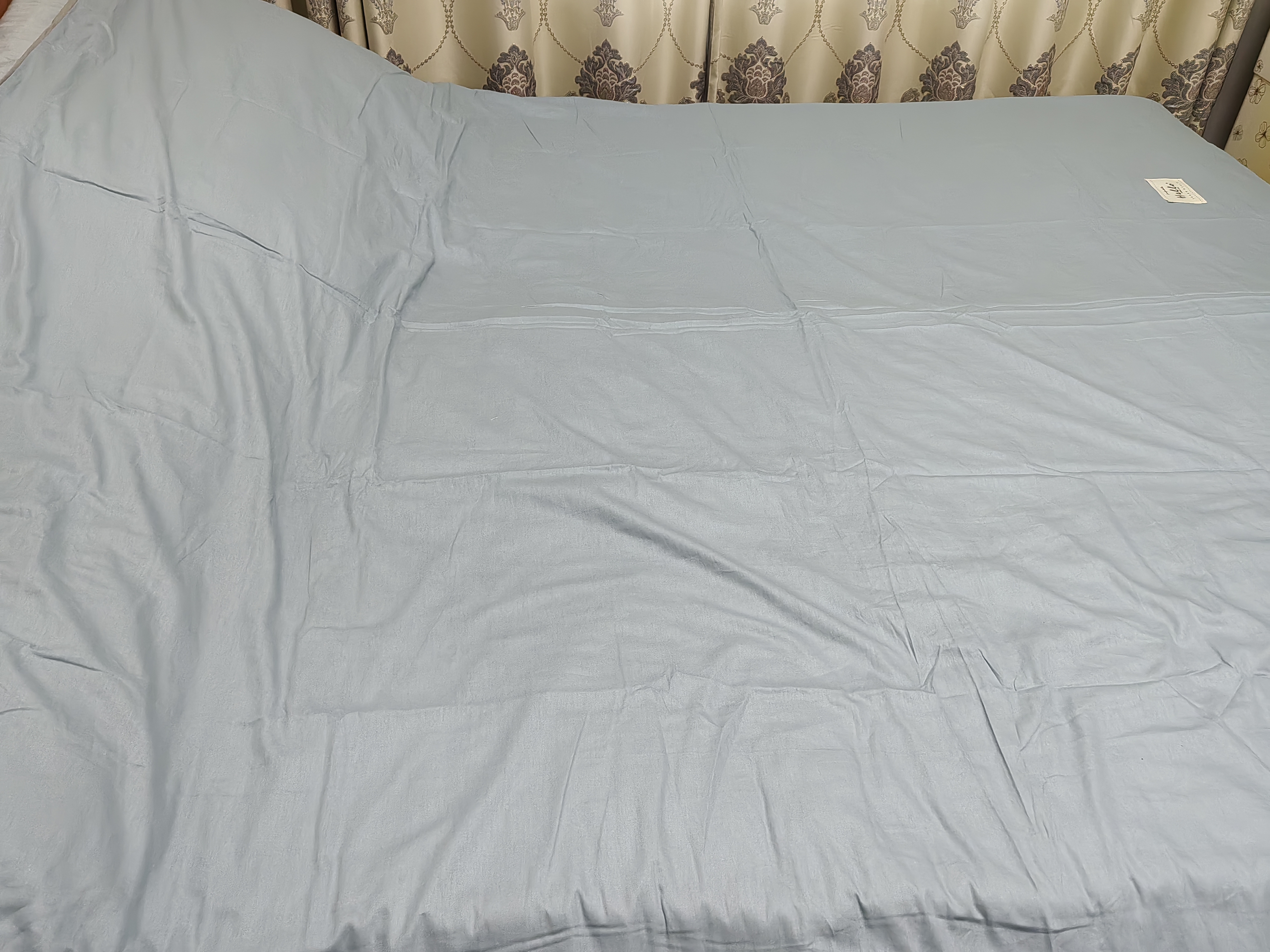 无印良品100%纯棉被套 全棉双人学生宿舍被罩单件 床上用品 180*220cm 实拍图