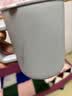 富光保温马克杯带盖316不锈钢办公室女咖啡杯大容量情侣水杯子礼物 伦敦灰【316不锈钢+滑盖】400ml 实拍图