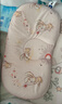 babycare新生儿枕头硅胶云片枕婴儿透气宝宝枕头0-6月可机洗43*21魔法兔 实拍图