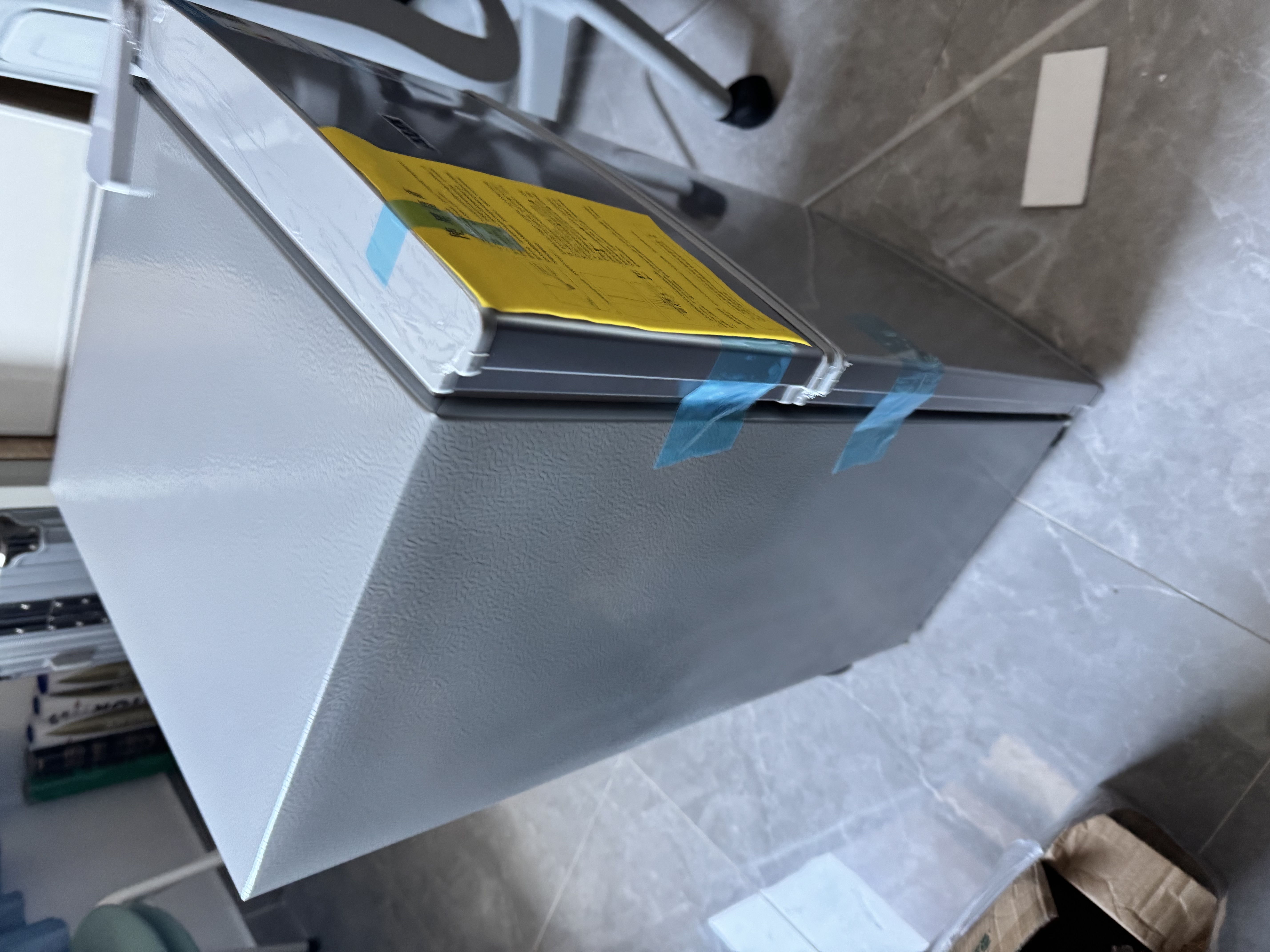 奥克斯（AUX）家用双门迷你小型冰箱 冷藏冷冻保鲜小冰箱 宿舍租房节能电冰箱 【焕新补贴】BCD-38K122 升级款 银色 实拍图